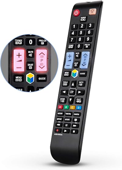 YOSUN Replacement for Samsung TV Remote, Universal, Illuminated Buttons, No