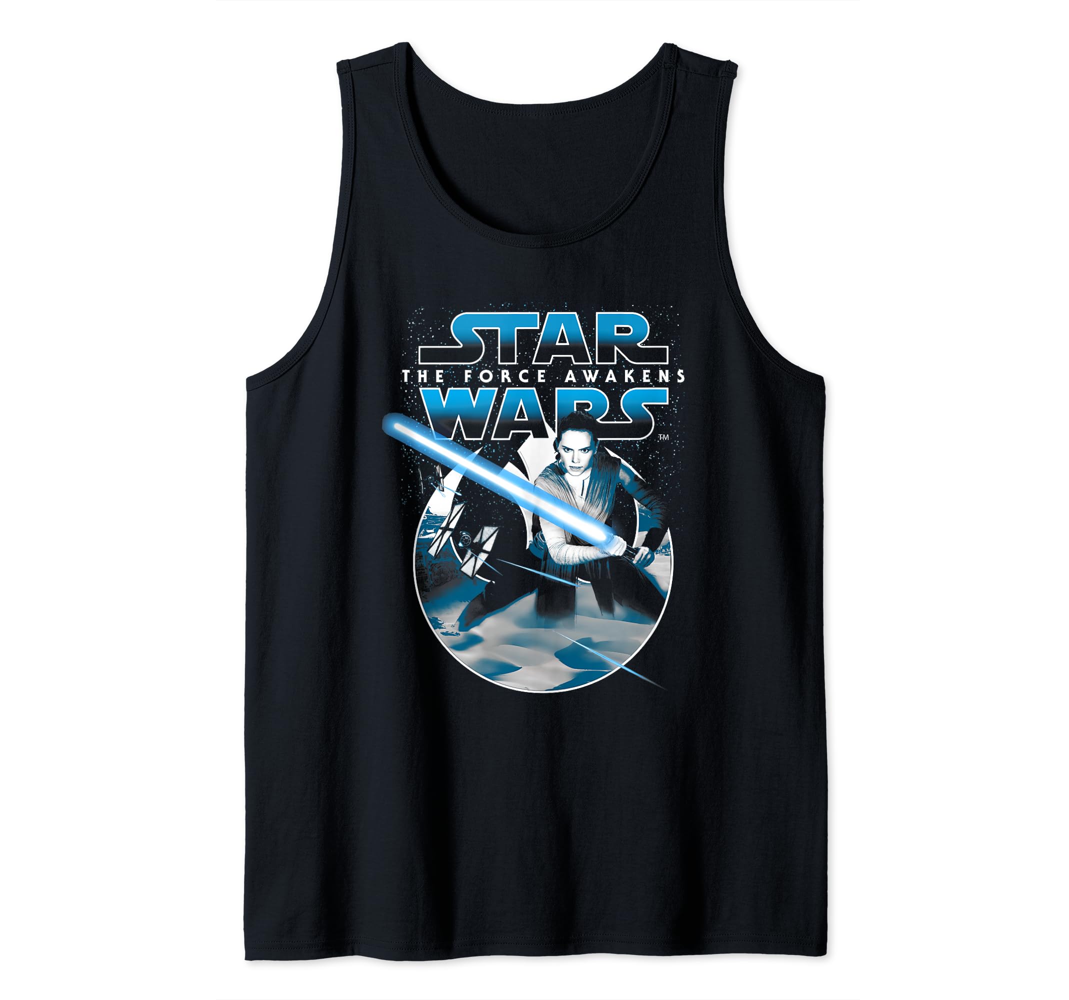 Star Wars Rey Episode 7 Lightsaber Awakens Tank Top