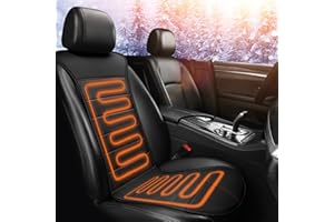 Car Seat Covers, Comfortable Leather Car Seat Cushion, Universal Fit for Most Cars, SUVs & Trucks