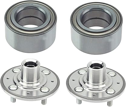 Amazon Com Front Wheel Bearing Hub 4 Lug Assembly Fit For Honda Civic 1992 1993 1994 1995 1996 1997 1998 1999 2000 1 5 1 6l Lx Dx Ex Hx Si Gx Ex R Value Package Coupe Sedan Automotive