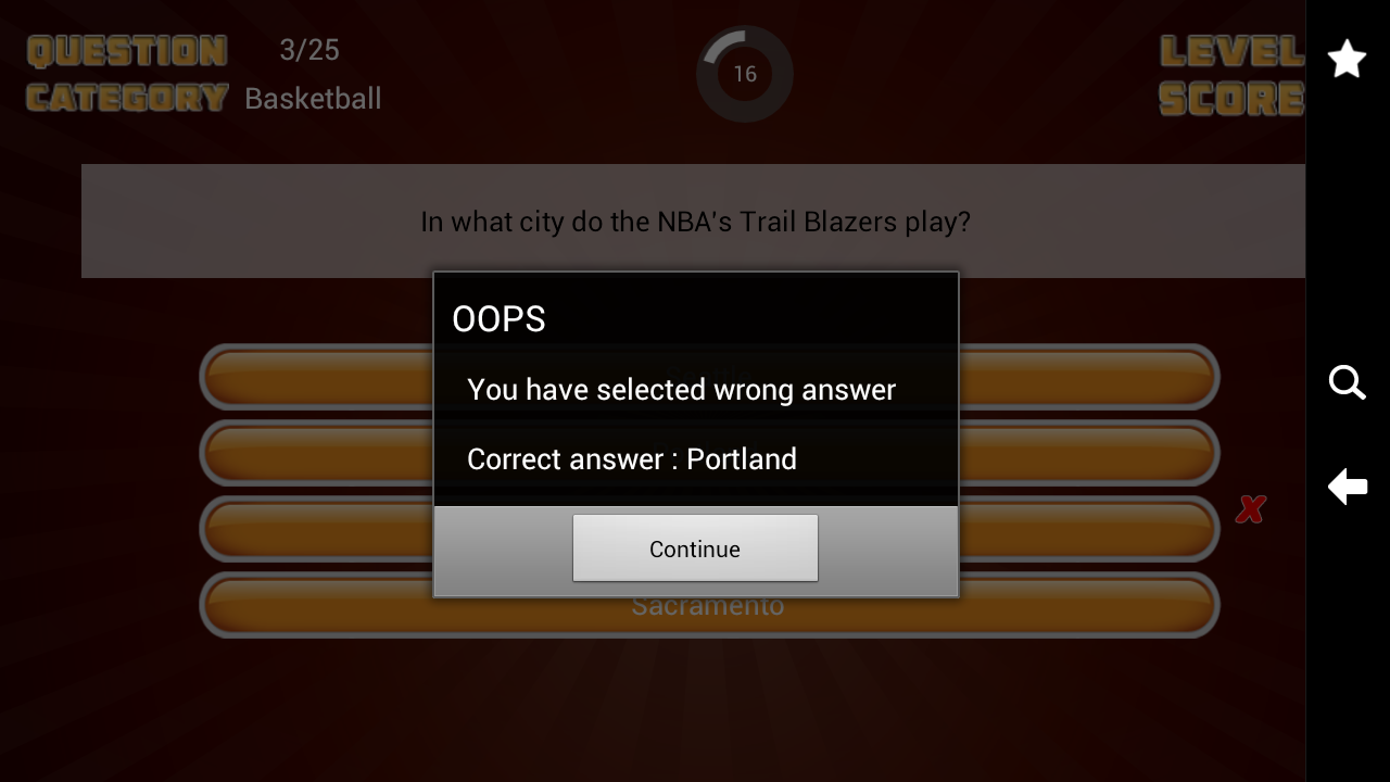 Pro Sports Game for Android