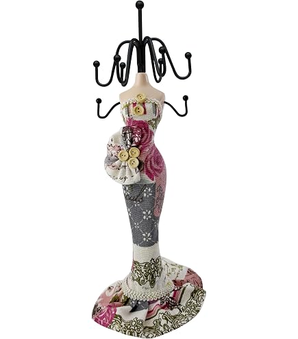 pink dress jewelry holder 100 Victorian Mannequin Jewelry Holder Necklaces ideas