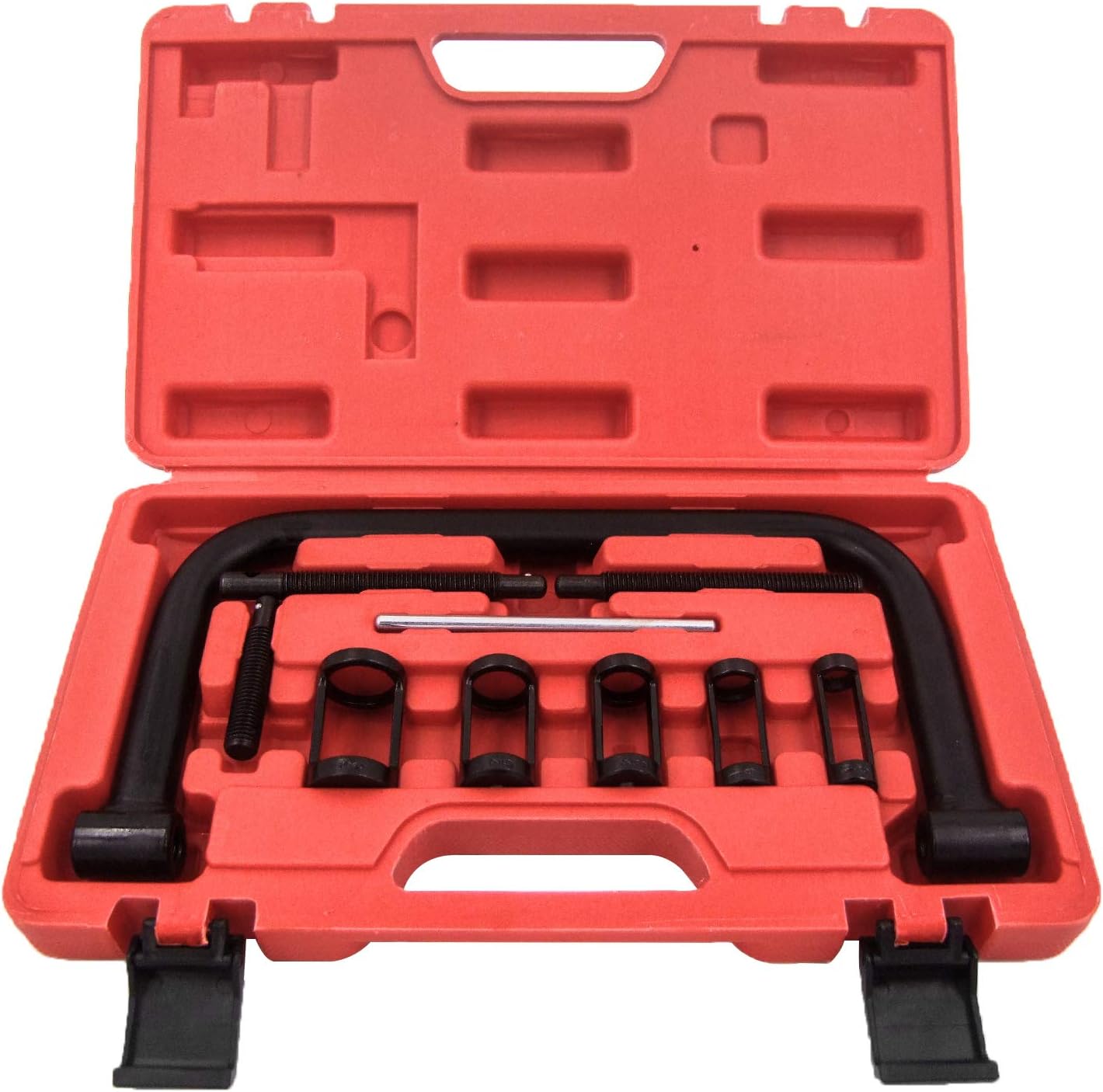 HFS(R AUTO Solid Valve Spring Compressor Automotive Tool Set Repair Tool Kit