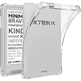 BOZHUORUI Case for 3.7" Xteink X3 eReader,Clear Soft TPU Back Cover | Thin &amp; Lightweight,Transparent Flexible Skin Bumper Back Shell,Scratch Proof &amp; Shockproof