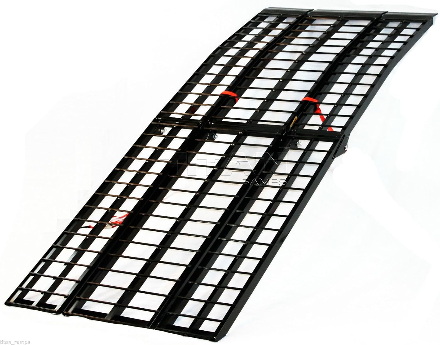 Titan 10 Aluminum Wide Truck Loading Ramp Motorcycle Harley Cruiser ATV ...
