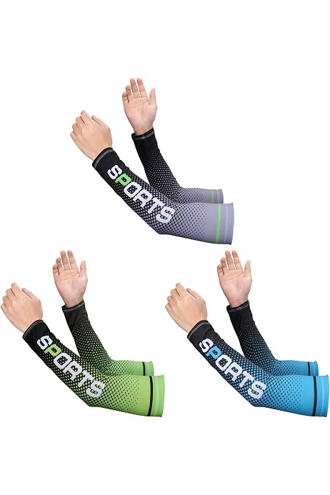 Bucwild Sports First Responder USA Flag Compression Arm Sleeve – UPF 50+, For Baseball, Basketball, Football, Youth & Adult Sizes