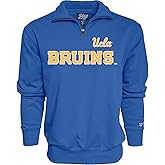 Blue 84 Men's UCLA Bruins Quarter Zip Sweatshirt Team Color, Team Color, Large