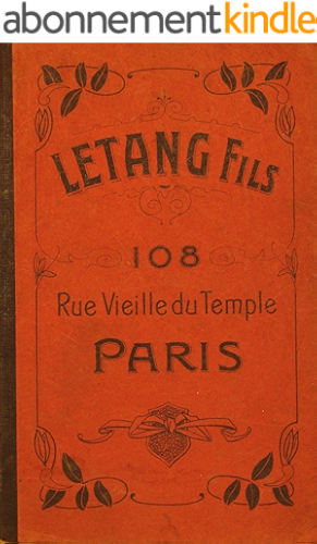 Download Vintage Letang Fils Paris France Catalog Copy - Chocolate, Ice Cream Molds, Etc. Moule Chocolat (English Edition) PDF
