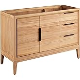 Signature Hardware 456344 Aliso 48" Wide Teak Single Vanity Cabinet - Natural Teak