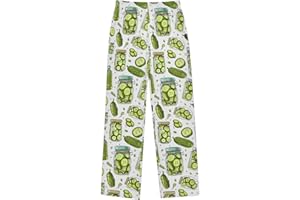 PDYRLEN Pajama Bottoms, Pajamas Long Pant Vintage Mallard Ducks Lounge Wear Casual Elastic Waist Sleep Pants Pjs Sleepwear