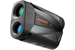 MILESEEY Hunting Laser Rangefinder, 2000 Yards Rechargeable Laser Range Finder with Bow Hunting Mode, Angle/Horizontal Distan
