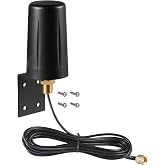 Outdoor 7dBi Dual Band 2.4GHz 5GHz 5.8GHz Long Range WiFi Booster Antenna for WiFi Router Hotspot Network Devices PC Security IP Camera Internet WiFi6 Desktop PC USB Adapter Card, Eifagur