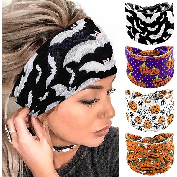 Amazon.com : Olbye Wide Headbands Women Knotted Turban  display picture 1