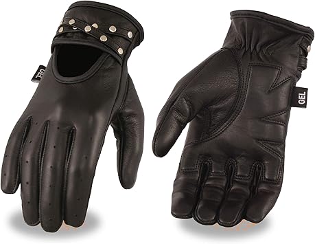 cold weather leather gloves