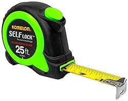 Komelon SL2825 Self Lock 25-Foot Power Tape