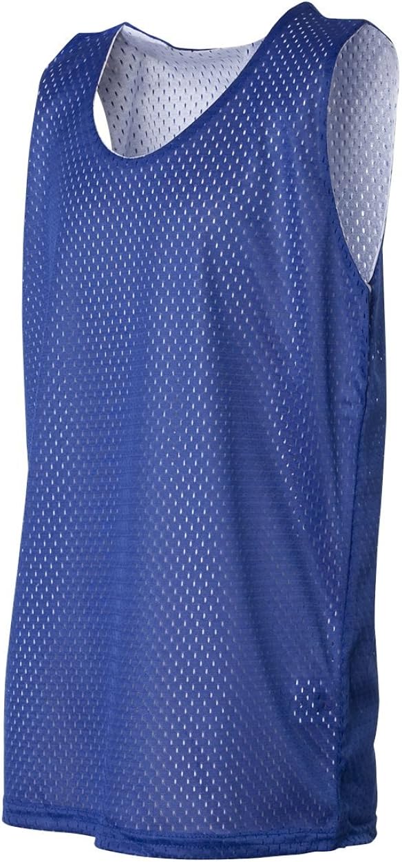 Reversible Basketball Tank Mesh Jersey Uniform (16 Colors in Youth, Adult & Ladies Sizes): Clothing