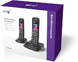 BT Premium Cordless Landline Phone Twin Handset Call Blocker 1000 Contacts view 4