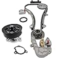 CNS Timing Chain Kit & Water Pump Set Compatible/Replacement for 02-06 Nissan 2.5L Altima Sentra QR25DE