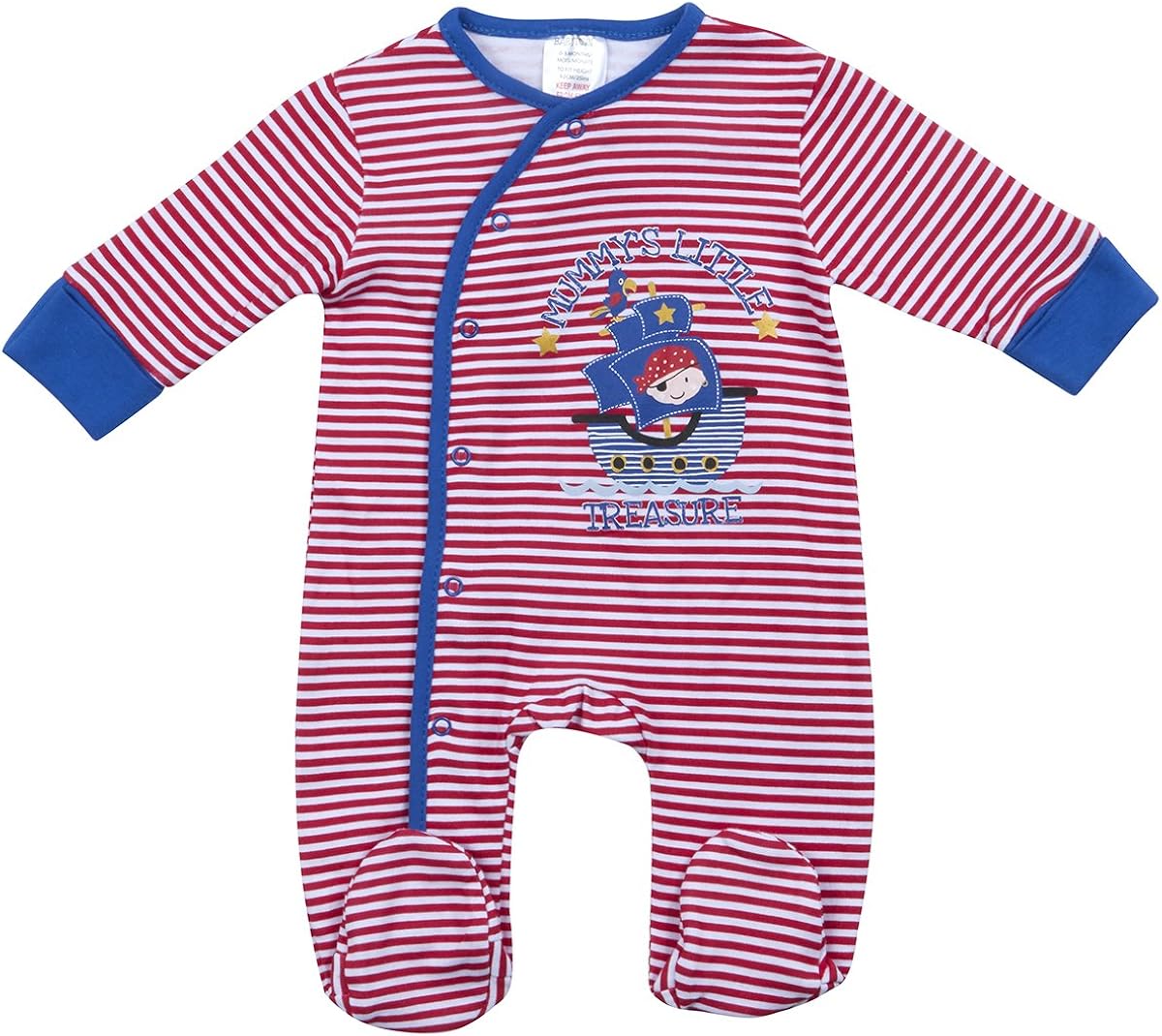 baby pirate sleepsuit