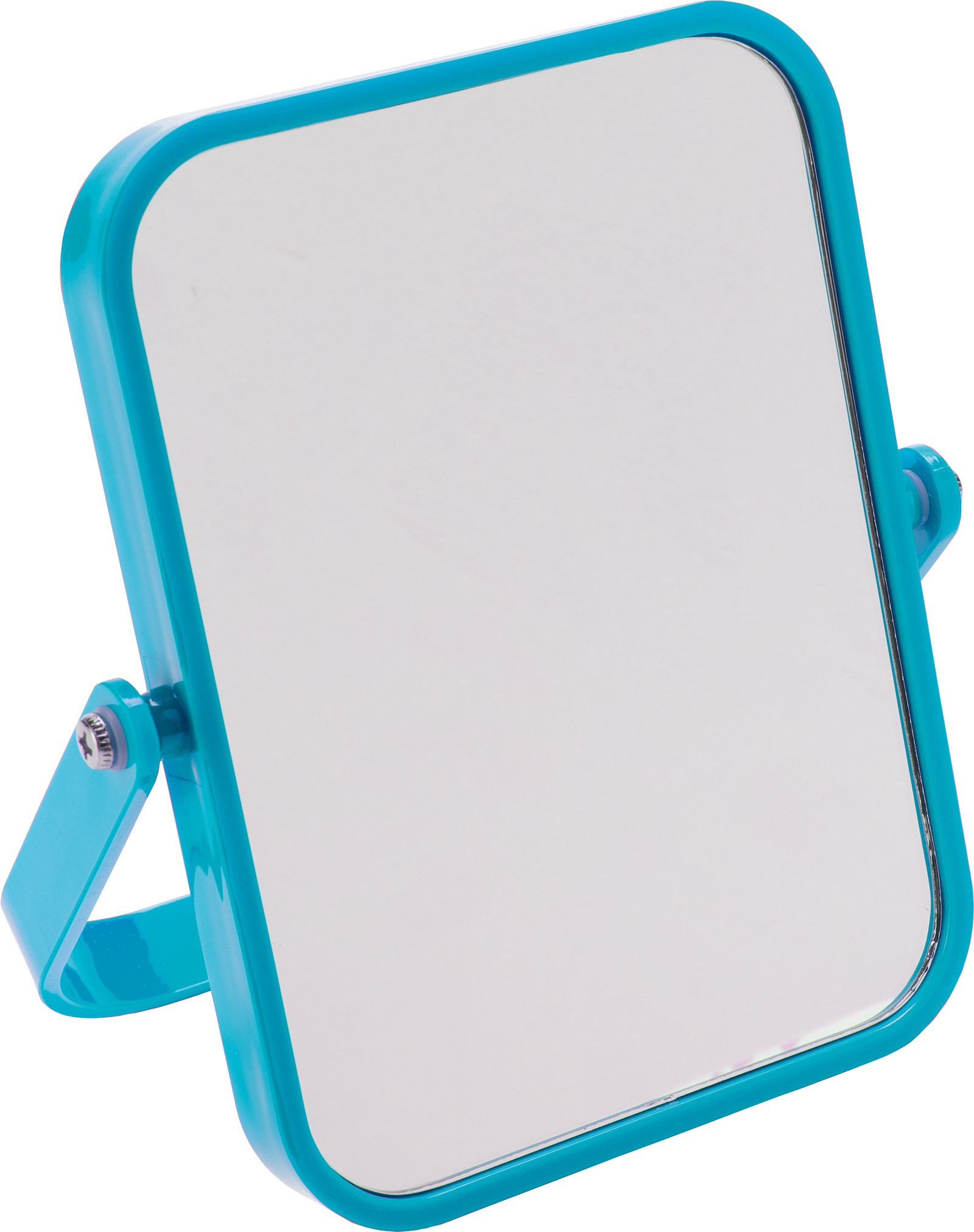 Specchio Ingranditore Azzurro Portatile Rettangola