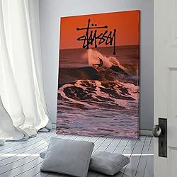 Stussy Dream Surfer Poster Vintage Canvas Cool