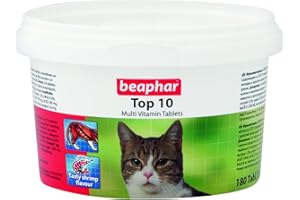 Beaphar Cat Top 10 Multi-vitamin 180 Tablets