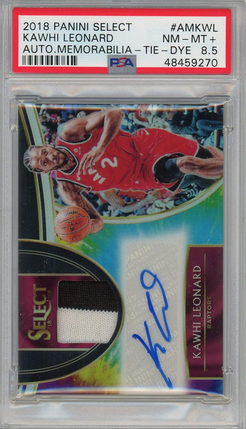 kawhi leonard signed basketball