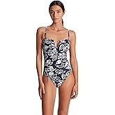 Lauren Ralph Lauren Women's Allora Floral U Wire One-Piece