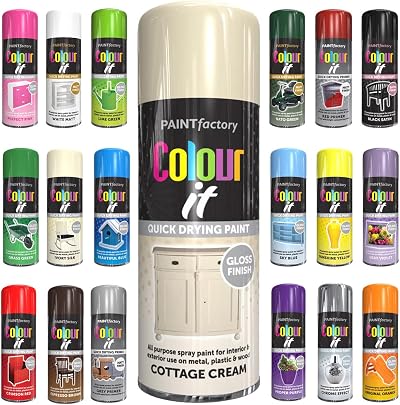 Classic Signature 1 x All Purpose Ivory Silk Aerosol Spray Paint 400ml