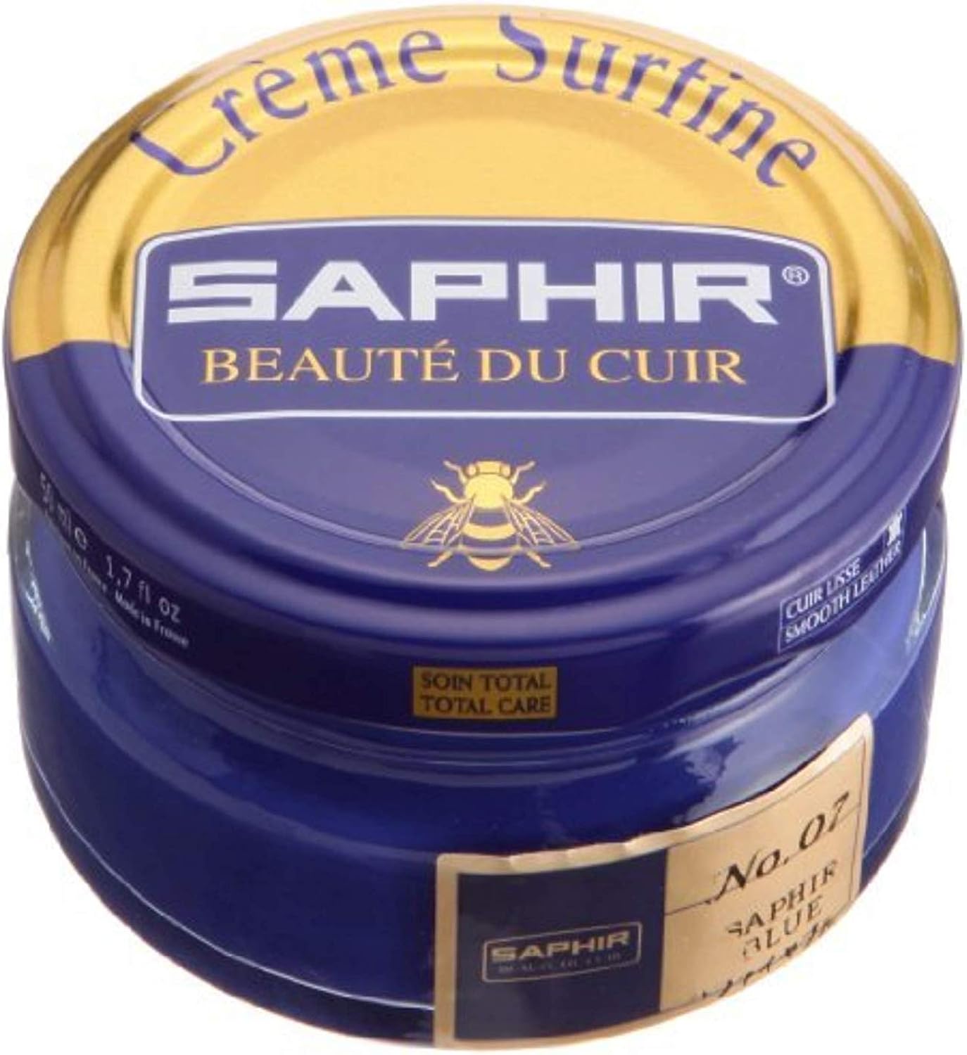 Saphir Creme Surfine Pommadier Shoe Polish 50ml - Black: Shoes