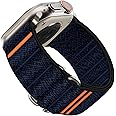 Suitisbest Sport Bands Compatible with Apple Watch Ultra Band 49mm 46mm 45mm 44mm 42mm 38mm 40mm 41mm Men Women, Stretchy Nylon Sport Loop Strap with S-Hook for iWatch Series 10 Ultra SE 9 8 7 6 5 4 3