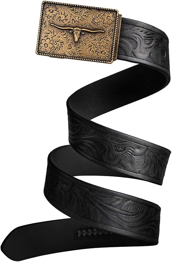 Mission Belt Men's Western Full Grain Leather Ratchet Belt
