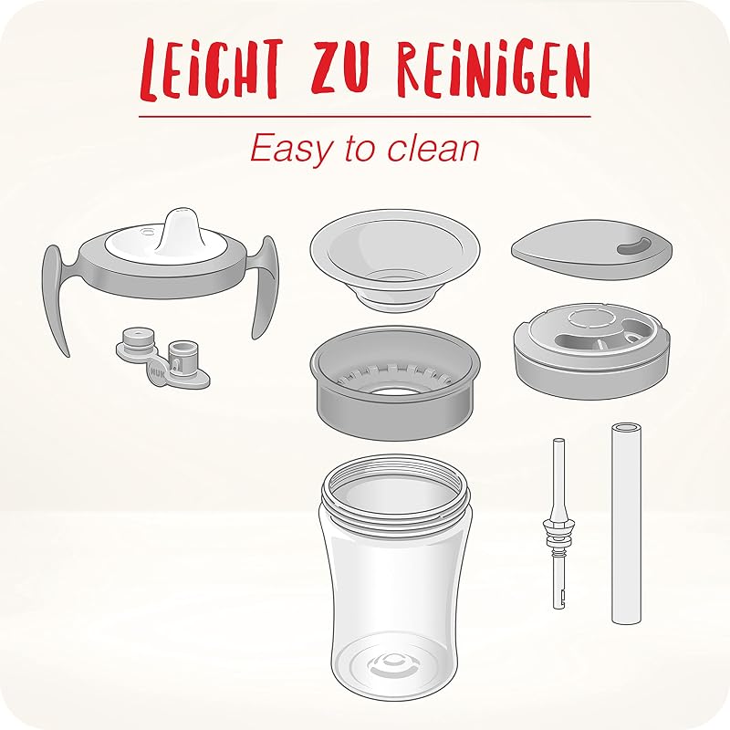 Aprenda a beber caça com treinador, aprendiz (mais de 6 meses), copo mágico 360° (8 meses a partir do jogo) e copo de ação para crianças pequenas (12 meses +), 230 ml, sem BPA, gato amarelo