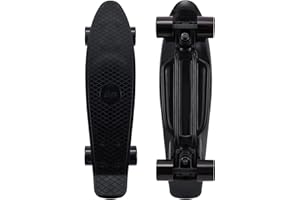 KMX Skateboard 22 and 27 Inch, Classic Cruiser Skateboard for Boys, Girls, Kids, Students, Adults, Teens, Mini Cruiser Board for Beginners and Advanced Skaters.