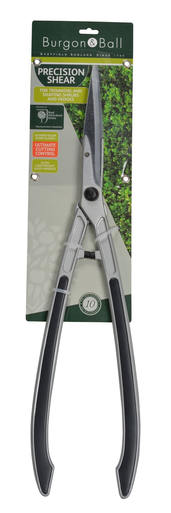 Burgon & Ball RHS Endorsed Topiary Hedge Shear, 65 cm Length