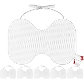 TENS Unit Replacement Pads - Pack of 6 Extra Large Butterfly Shaped Electrode Squares