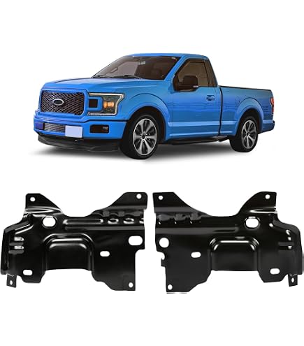 Front Bumper Brackets Set For 2009-2014 Ford F-150 - Left & Right, Steel (All Auto Parts Express)