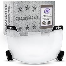 Amazon.com: CHARISMATIC Clear Football Visor - Football Visors for ...