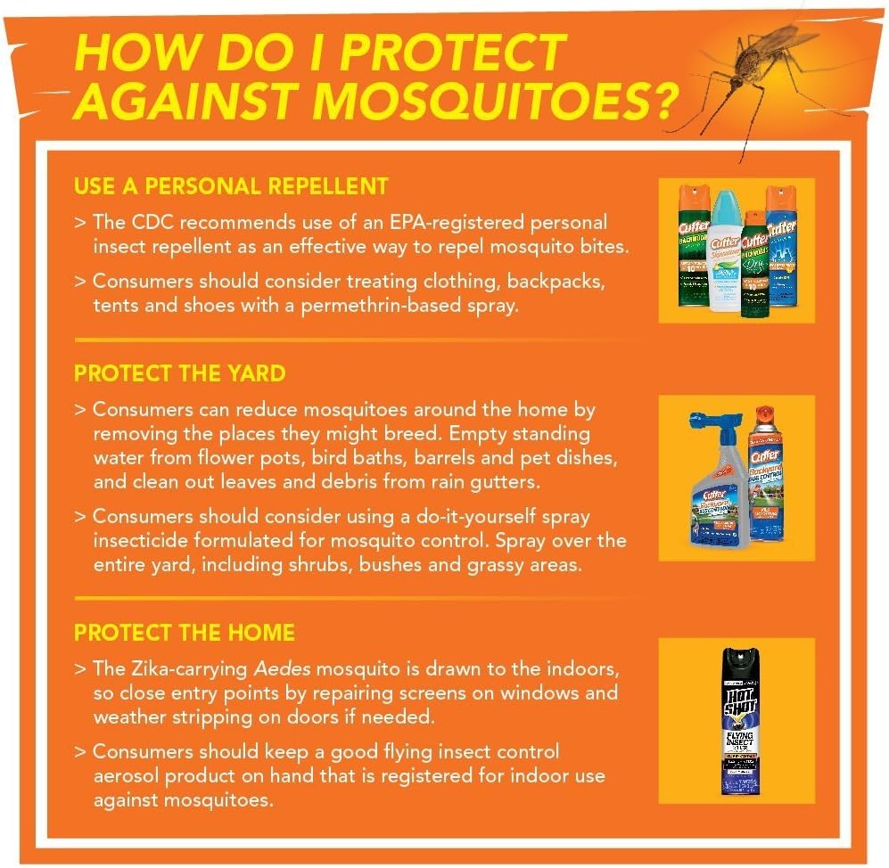 Cutter Skinsations Insect Repellent Pump Spray, 6-Ounce: Garden & Outdoor