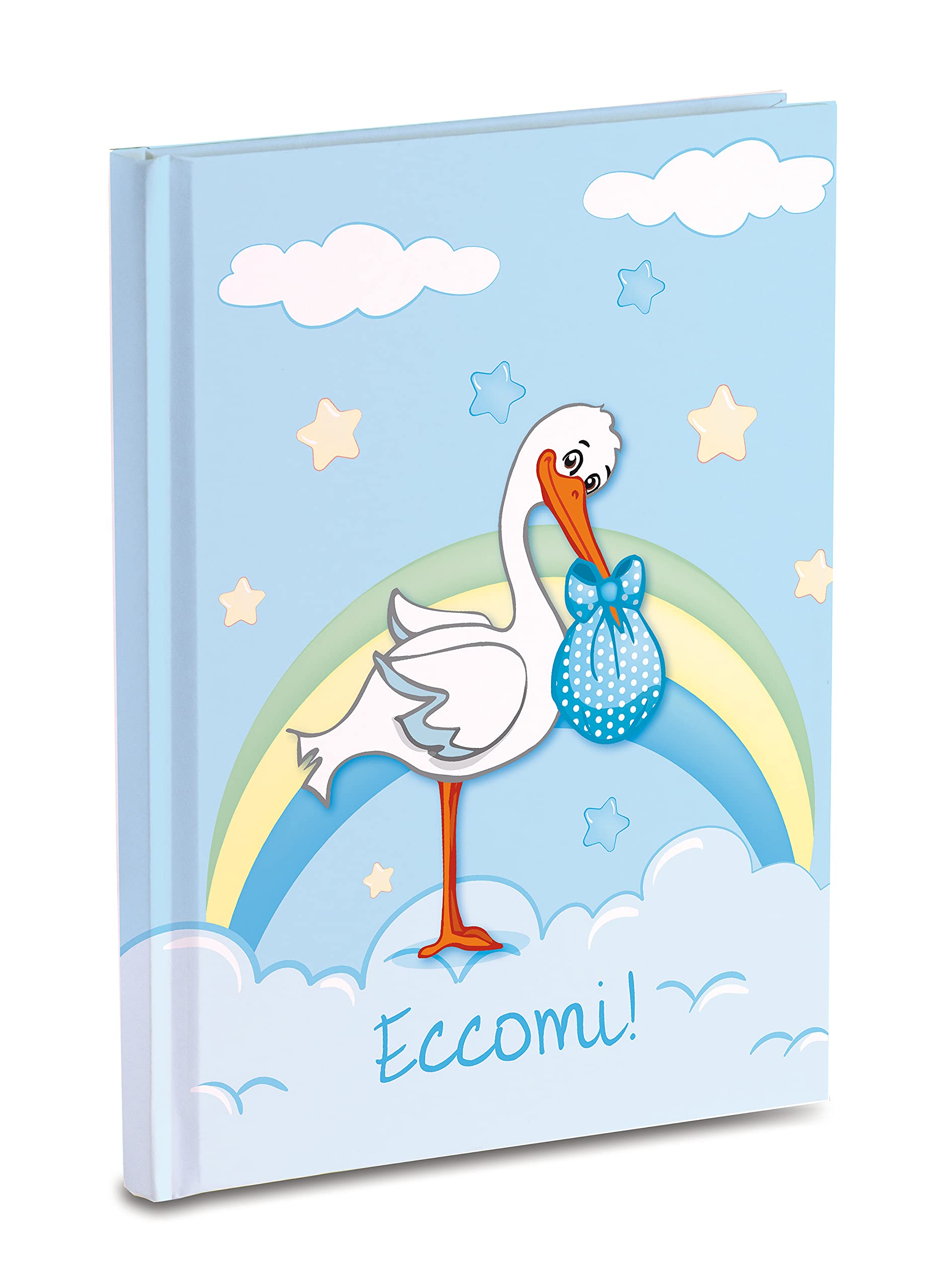 Mareli A4083C-DN Baby Memories Diary 17 x 24 cm Light Blue