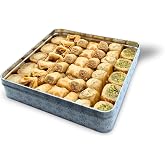 Al Bohsali 1870 Premium Mediterranean Assorted Baklava Mix &ndash; 43-Piece Luxury Pastry Collection | Handcrafted Since 1870