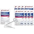 Dealmed Sterile Suture Removal Kit, Includes Suture Removal Scissors, Forceps, and Gauze Sponge, Suture Removal Tool Single-Use Kit, Ideal for Hospitals and Clinics (10 Kits)