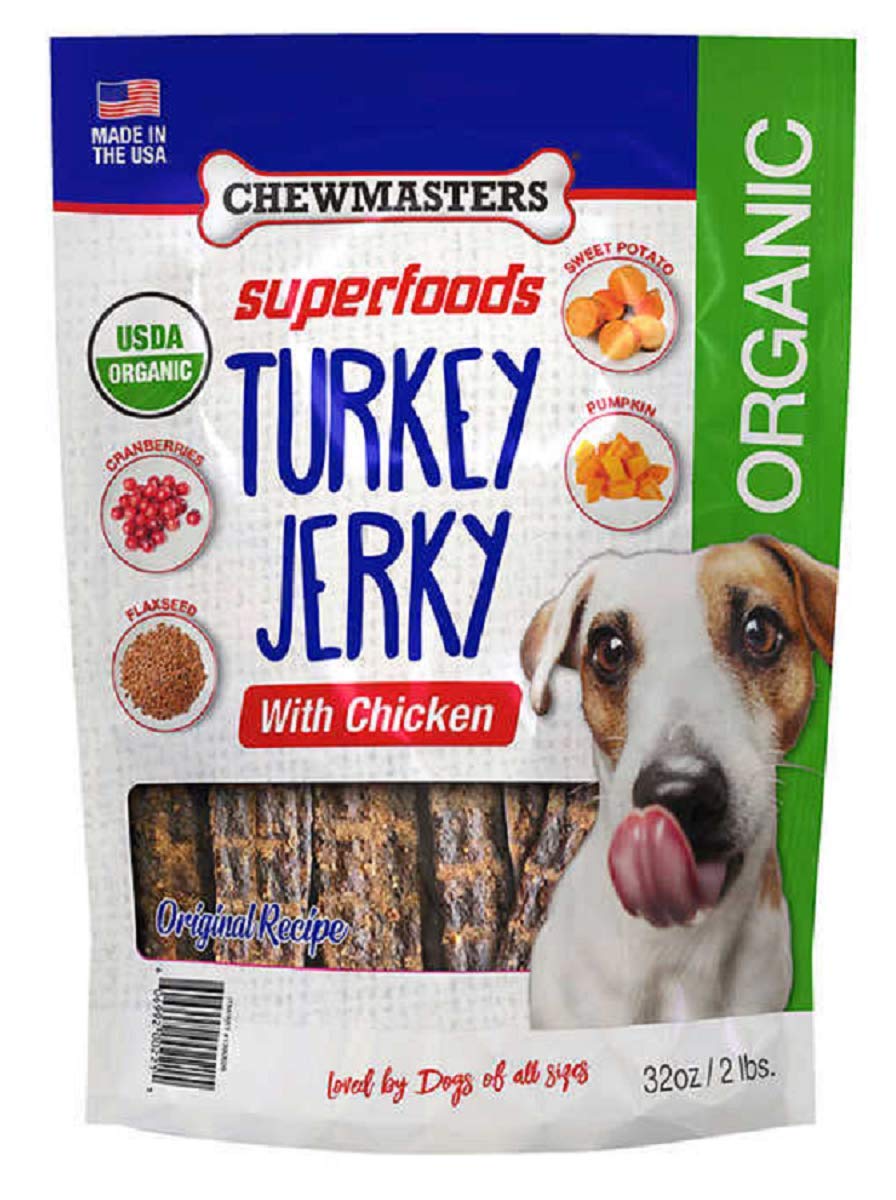 chewmaster organic turkey jerky