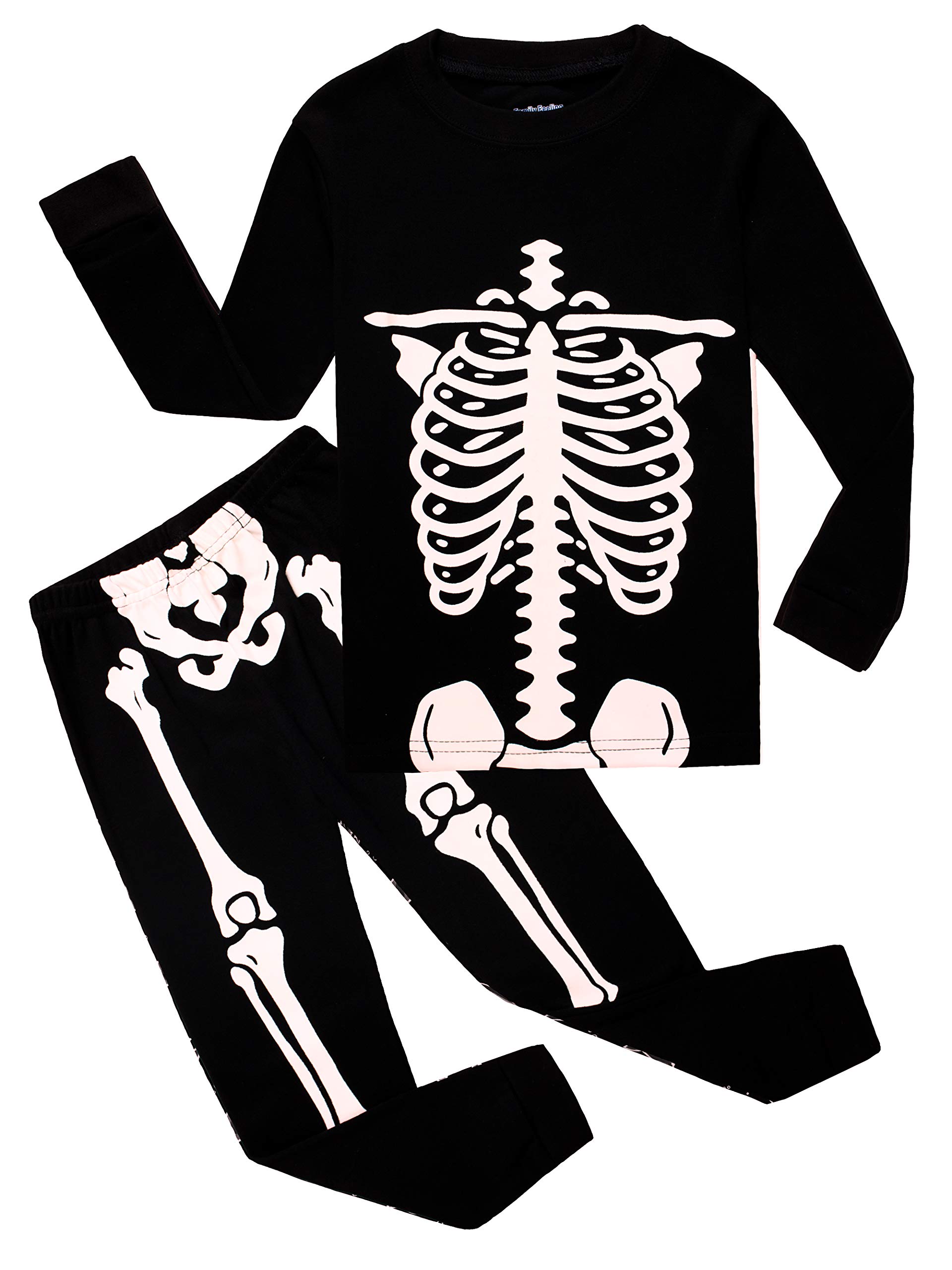 infant skeleton pajamas