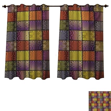 Amazon Com Rupperttextile Fabric Blackout Thermal Curtain Panel