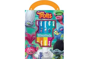 Dreamworks Trolls - My First Library Board Book Block 12-Book Set - PI Kids