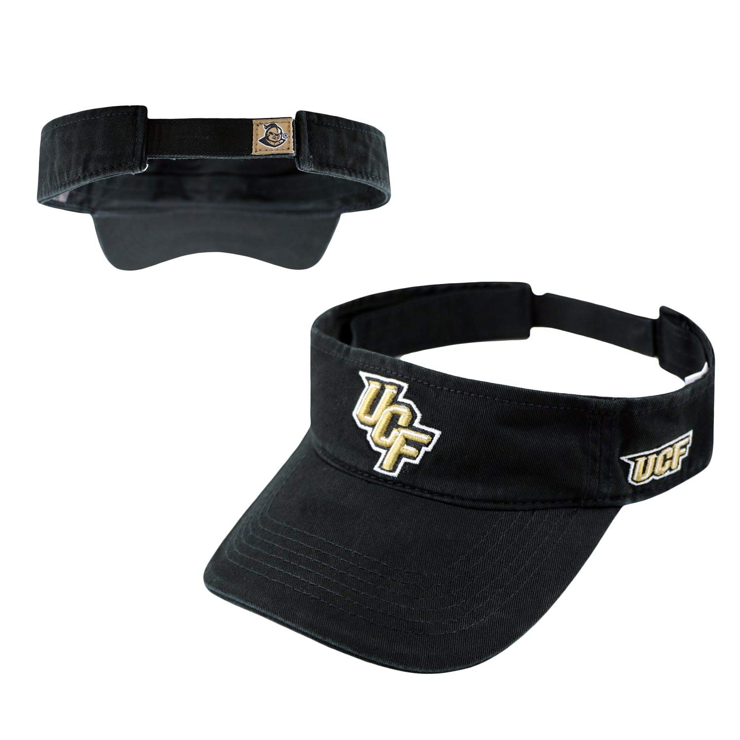 Top of the World NCAA University of Central Florida Knights Crew Two Visor Adjustable Black