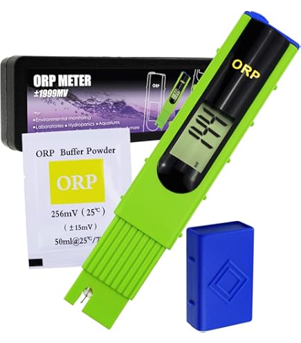 Amazon.com: ORP Meter, ORP Redox Meter Tester -1999~1999mV, 1