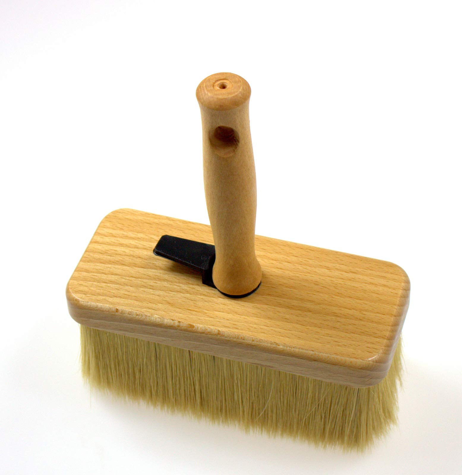 POL-BRUSH Wallpaper Paste Brush (7,5"x3,14"|190x80mm) - Masonry Paint Brush - Professional Paste Block Brush - Multipurpose Large Paint Brush - Good for Ceiling Paint, Fence, Shed, and Decking