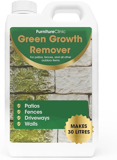 Furniture Clinic Green Growth Remover Patio Cleaner 5L makes 30L